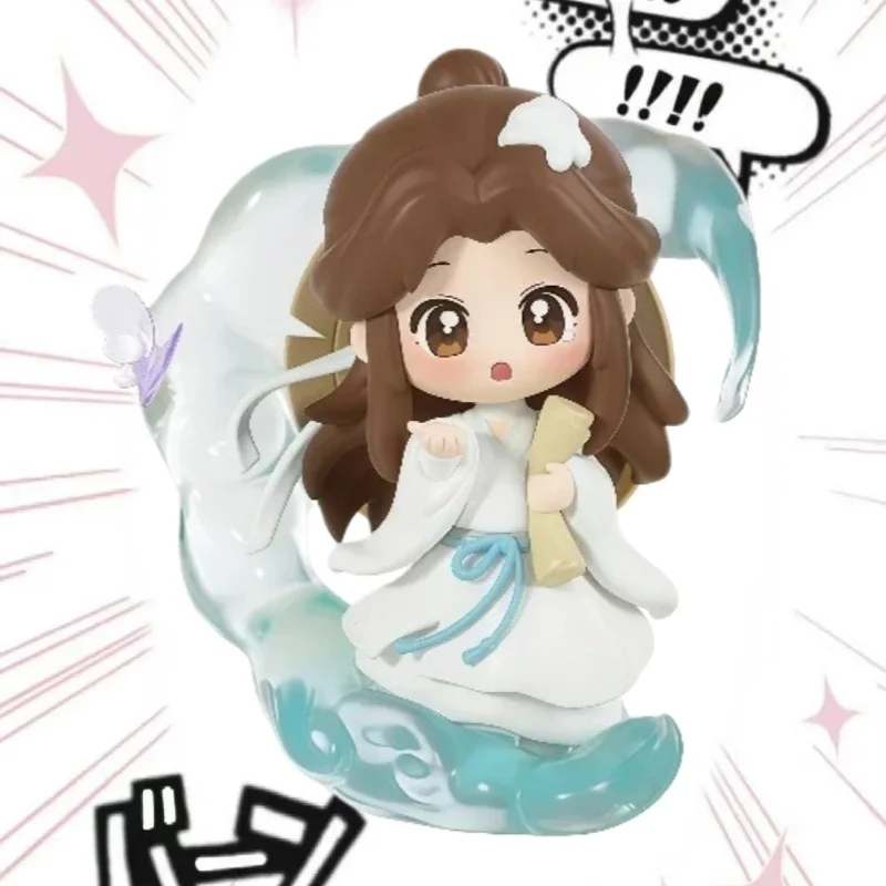 本物の天官慈福グリーン＆エレガントシリーズブラインドボックスドールミステリーボックスアニメフィギュアルームデコレーションコレクションキッズギフト