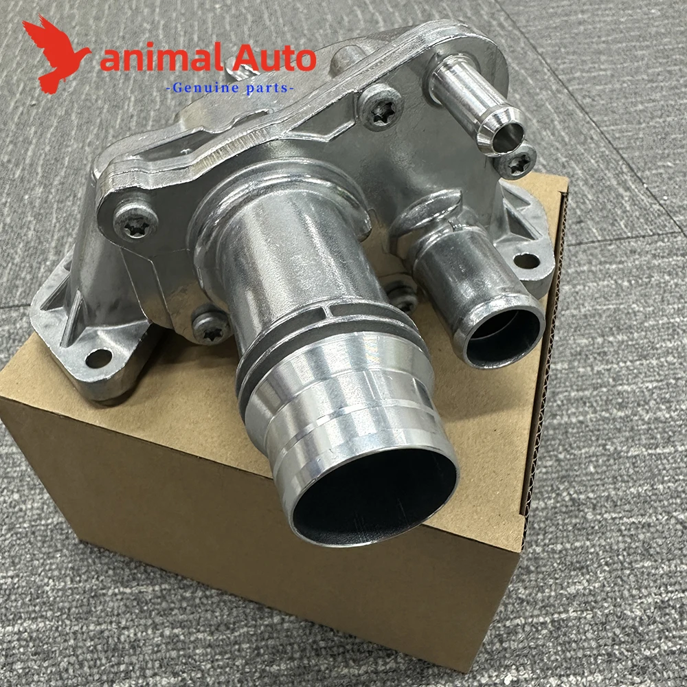 Termostat Aluminium Untuk Land Range Rover Sport Discovery LR3 LR4 Jaguar XF 2.7 3.0 Diesel Housing Water Outlet LR073372