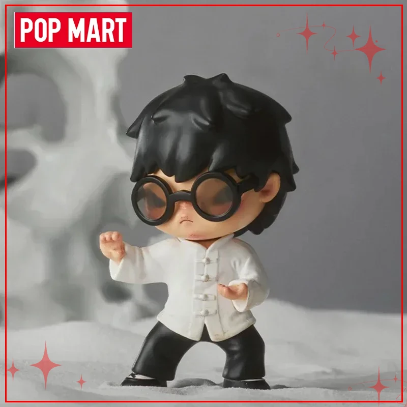 Oryginalne figurki POPMART Hirono CLOT Seria 8V Generacji - Modne prezenty, ozdoby dekoracyjne