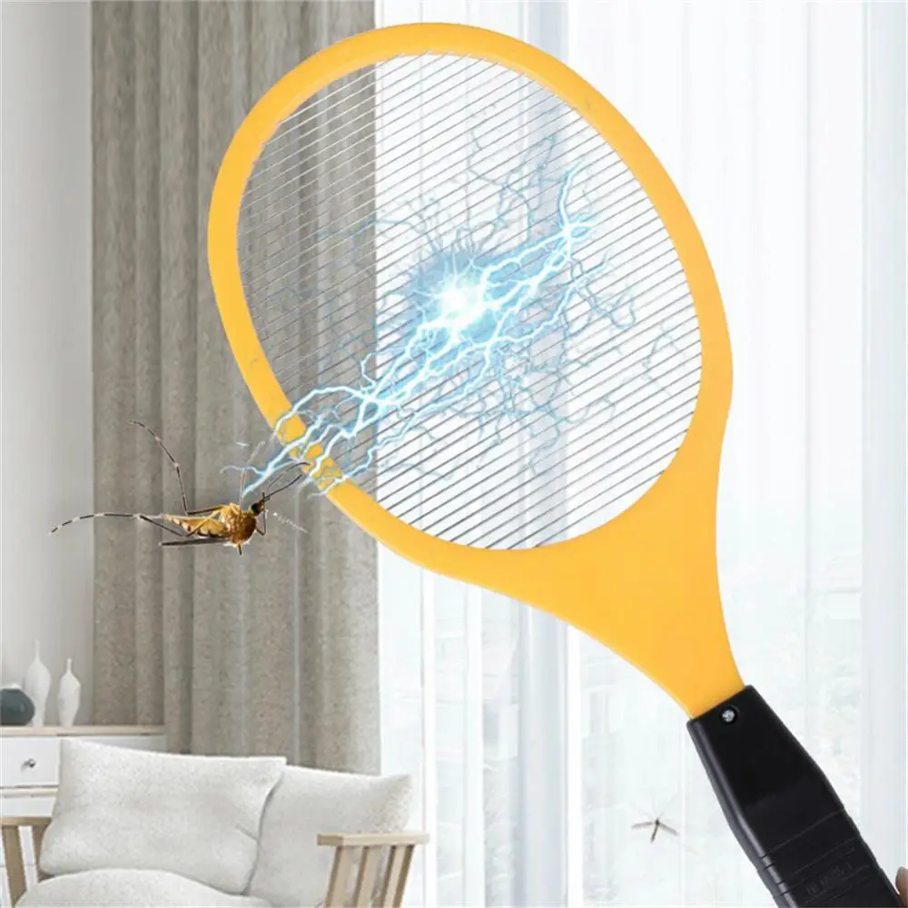 Electric Handheld Bug Zapper Insect Fly Swatter Racket Portable Mosquitos Killer Pest Control For Bedroom Outdoor Bug Zappers