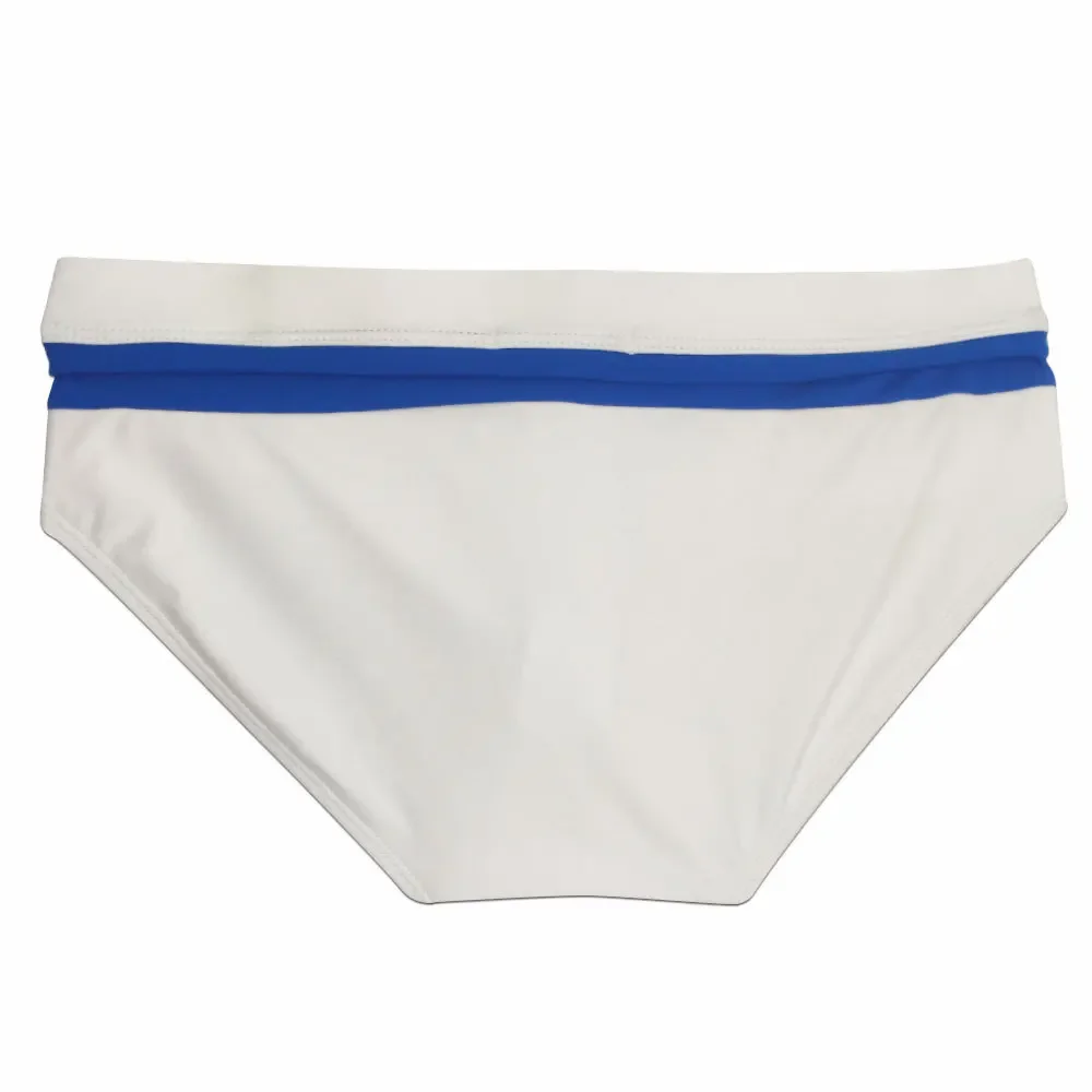 Traje de baño para hombre con cremallera, Bikini de línea Sexy, calzoncillos para nadar, bañador de cintura baja, pantalones cortos de playa, traje de baño para Surf, ropa de playa, ropa interior