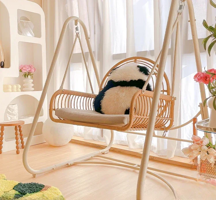 

Indoor Swing Balcony Single Person Household Rocking Chair Double Person Rocking Chair Internet Celebrity Living Room