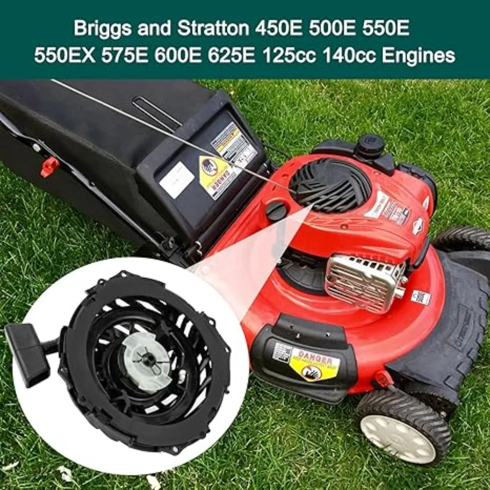 Recoil Pull Starter  Briggs and Stratton Engines for 450E 500E 550E 550EX 575E 600E 625E 593959 591139 Boost Performance