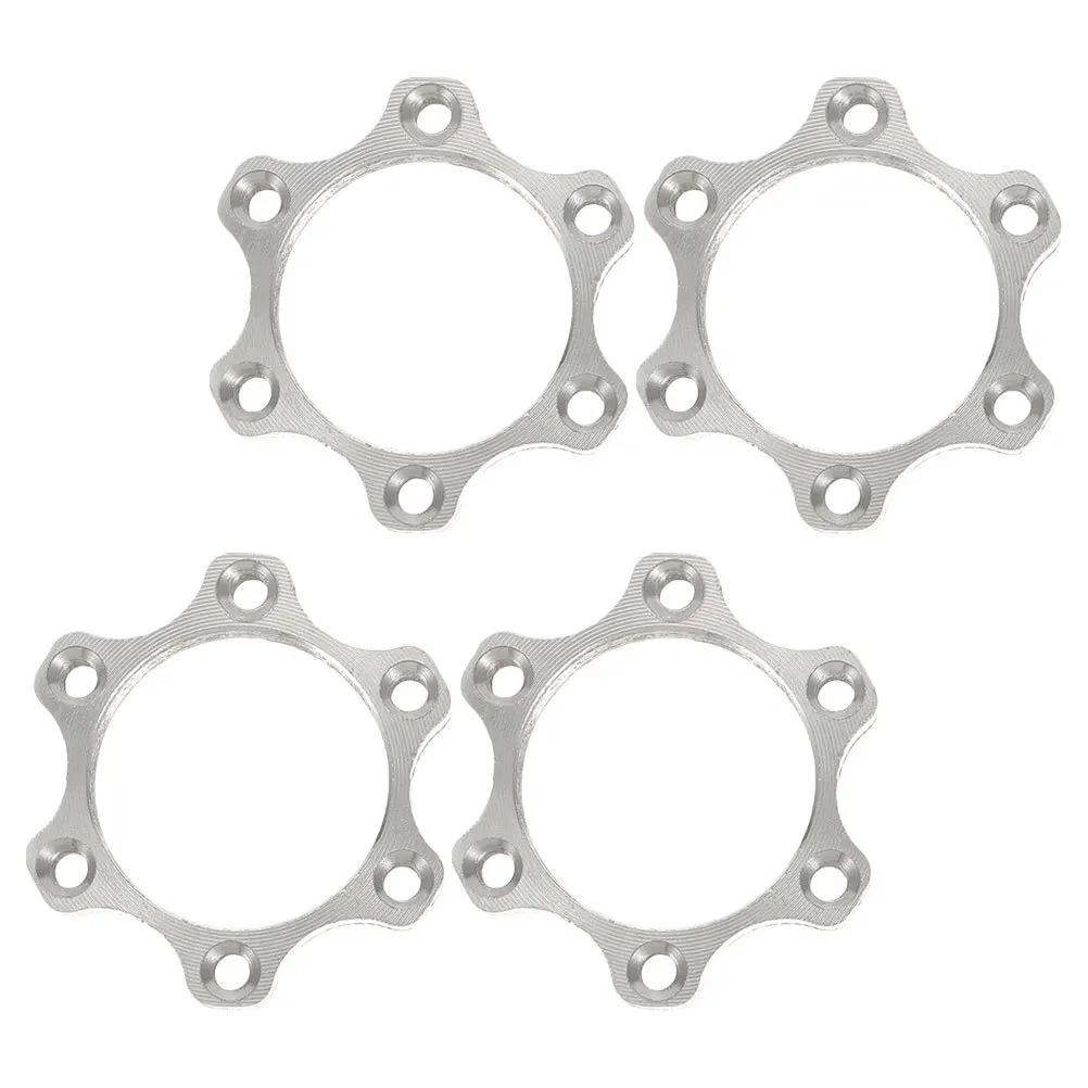 

4pcs Bicycle Disc Rotor 6-Bolt Flange Adapter Aluminum Alloy For Mountain Road Bike Cycling Brake Flange Rear Disc Brake Adapter