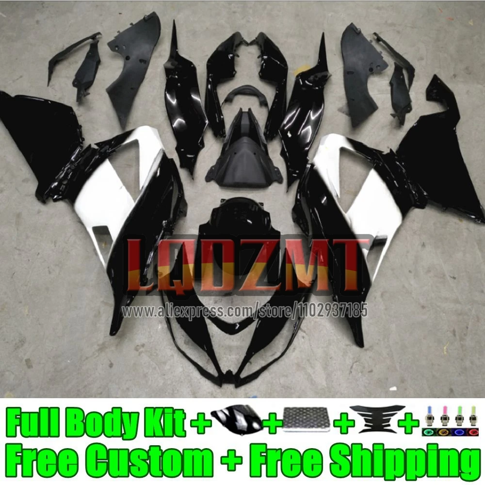 Body For KAWASAKI NINJA ZX-6R ZX 6R 636 41No.72 black west ZX6R 2013 2014 2015 2016 2017 2018 ZX-636 13 14 15 16 17 18 Fairing