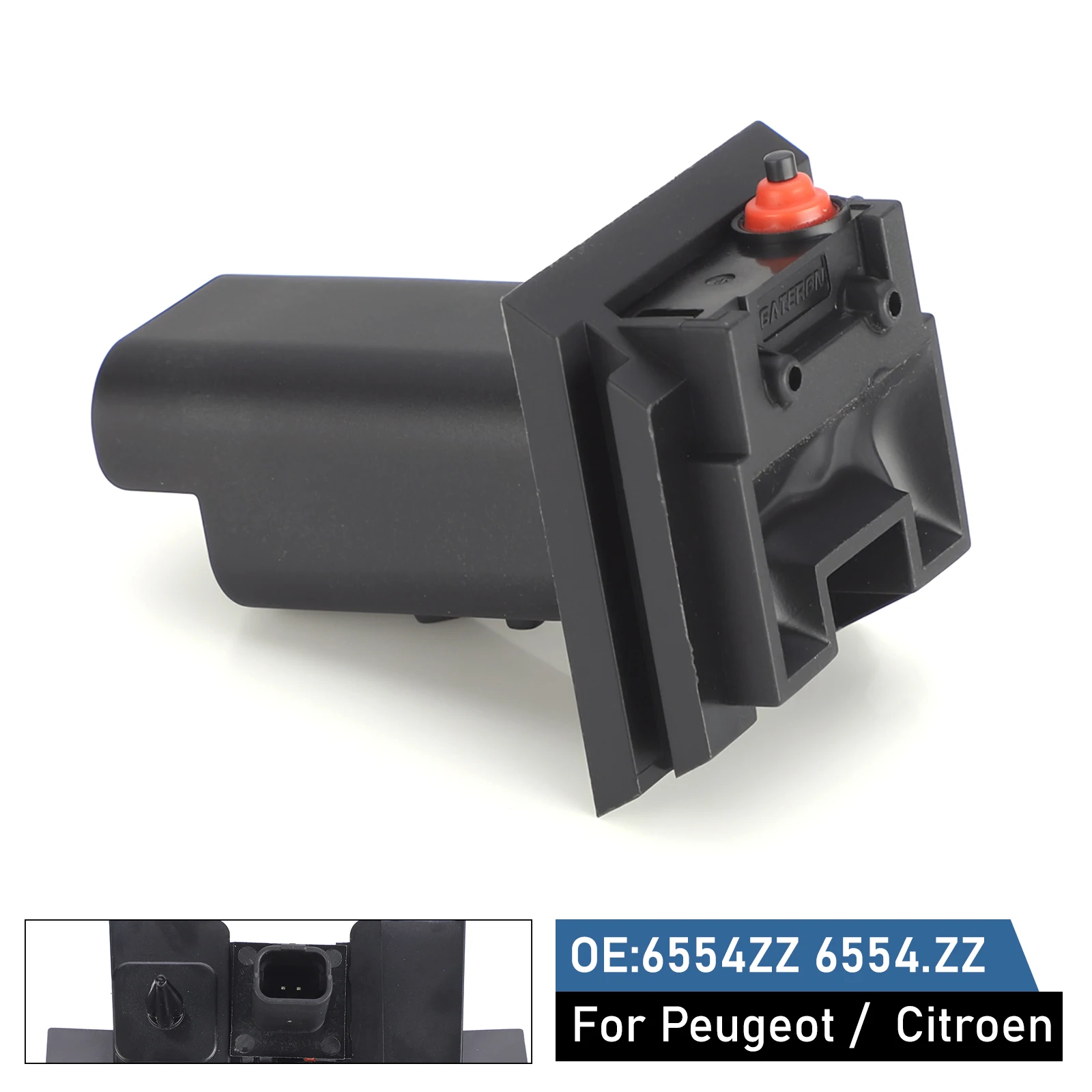 6554ZZ 6554.ZZ الباب الخلفي الجذع التمهيد الباب الخلفي الإصدار التبديل مقبض زر التبديل لسيتروين C3 C4 بيجو 206 207 307 308 5008