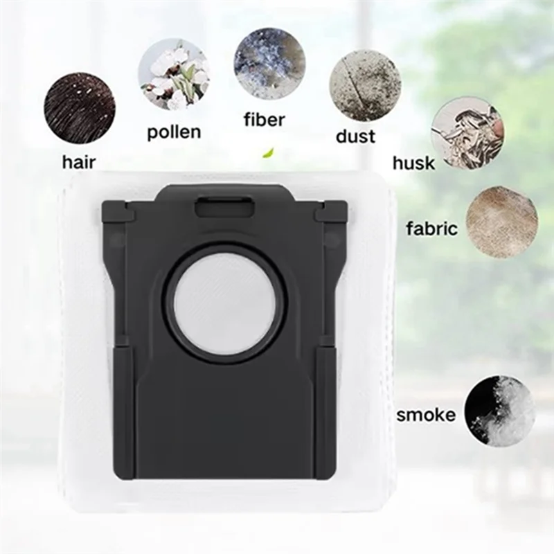 -MEOF 真空ダストバッグ Dreame Mova S10 Plus / Trouver S10 Plus スペアパーツ大容量ダストバッグに適合