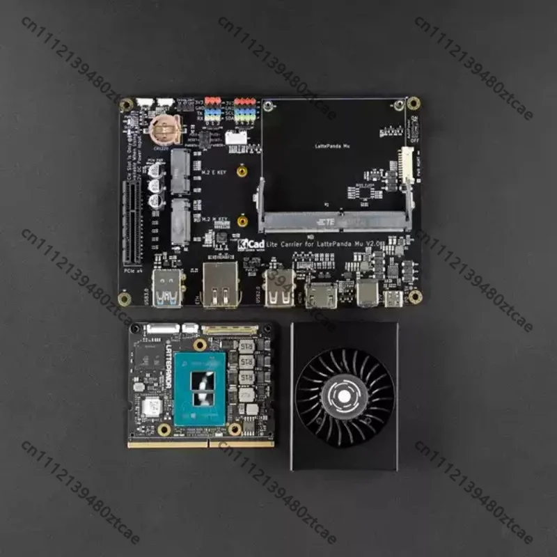 Mu N100 X86 Single Board Computer Evaluation Kit, All-in-one Mini PC Development Pack for Student AI Visual Robot Coding