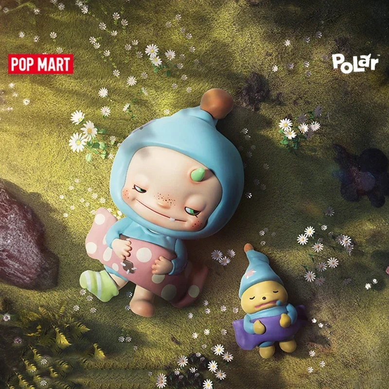 POPMART POLAR HELLO POLAR Серия 1, натуральная слепая коробка, загадочная коробка, сумка для догадок, игрушки, кукла, милая аниме-фигурка, настольная