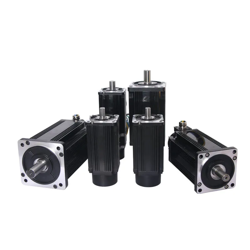 high torque high power electric dc motor 1500rpm 1kw 48v dc servo motor with encoder brushless dc motor