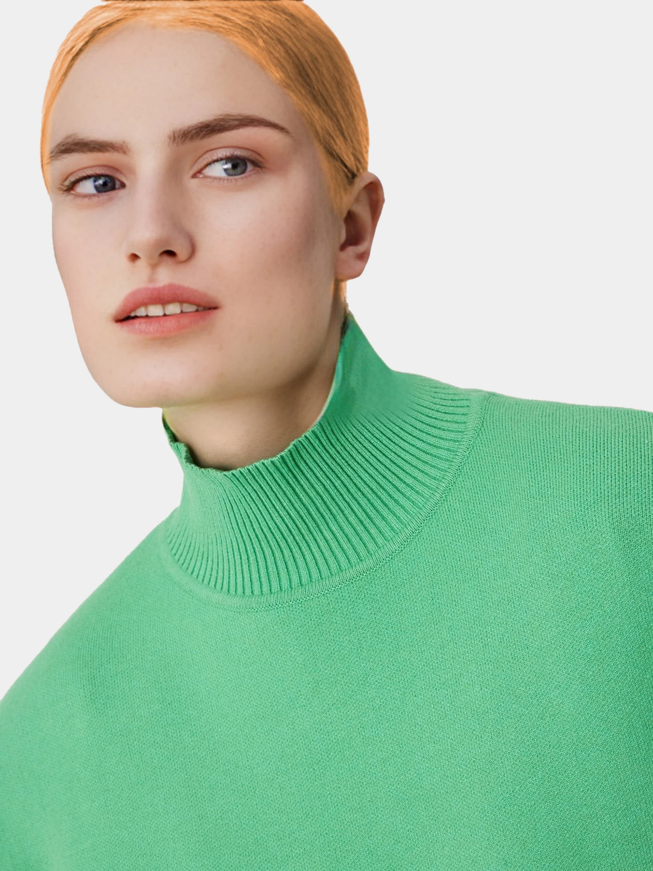 Wixra Women Solid Turtleneck Sweater Long Sleeve 2023 Autumn Winter Spring Pullover Femme Solid Jumper Knitting Clothing New