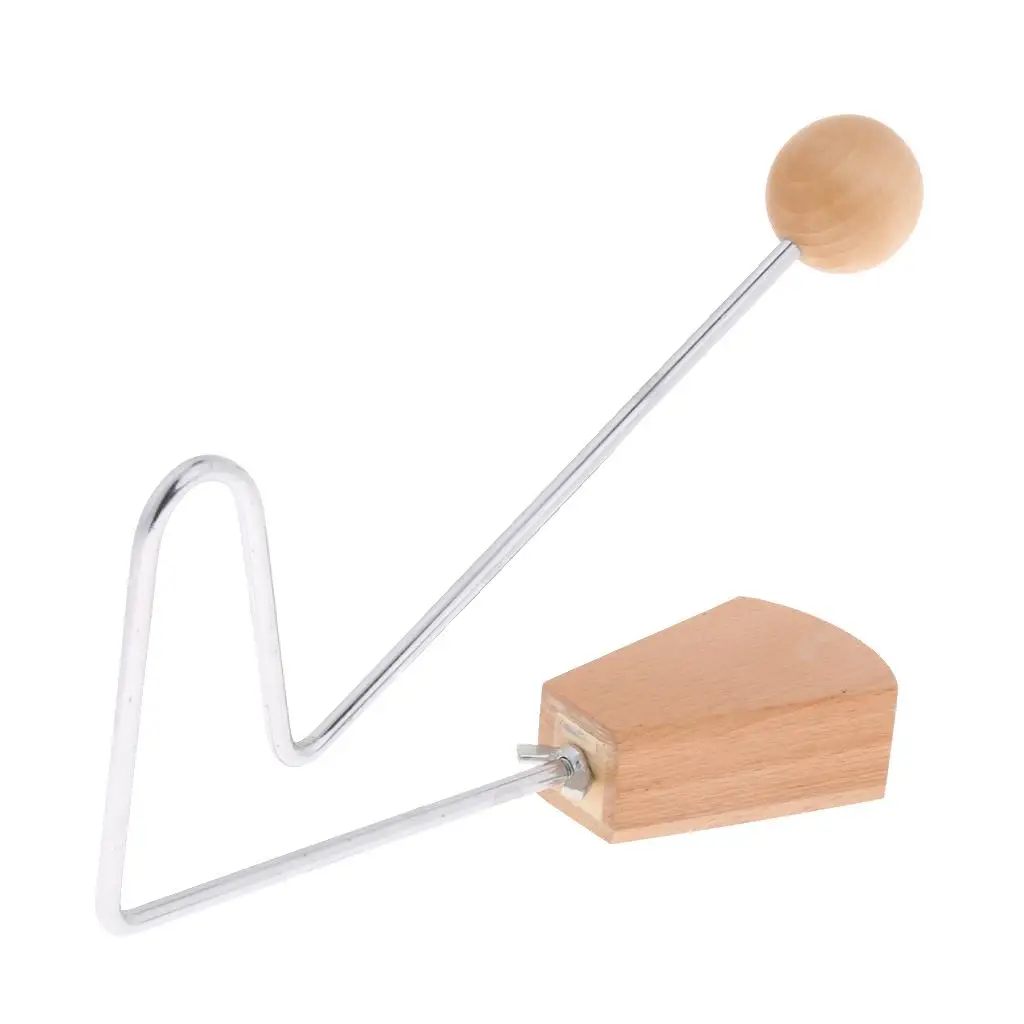

Natural Wooden Vibraslap Kids Percussion Instrument for Classroom Musical Learning Toy