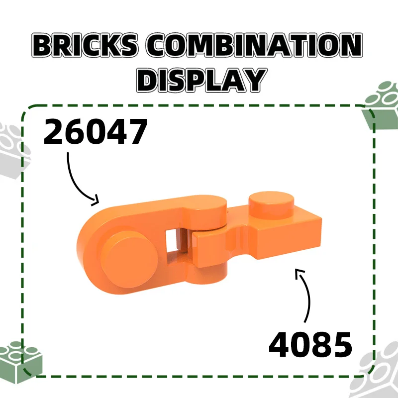 Wange 416Pcs/lot 4085 1x1 Splint Building Blocks MOC Connect Accessories Compatible With Bricks Children Toys Gift Box