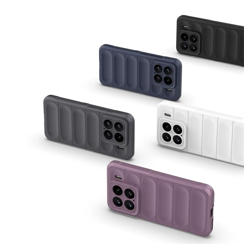 Para Xiaomi 15 funda de silicona líquida a prueba de golpes Xiaomi Mi 15 Pro funda protectora de goma TPU funda de teléfono Xiaomi 15