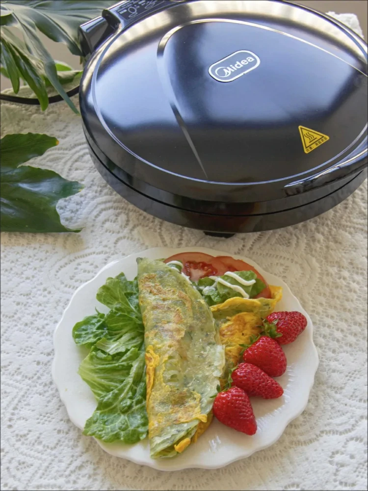 美的電気ベーキングパンノンスティック家庭用両面加熱フライパン電気パンケーキと呼ばれるパンケーキパンパンケーキ