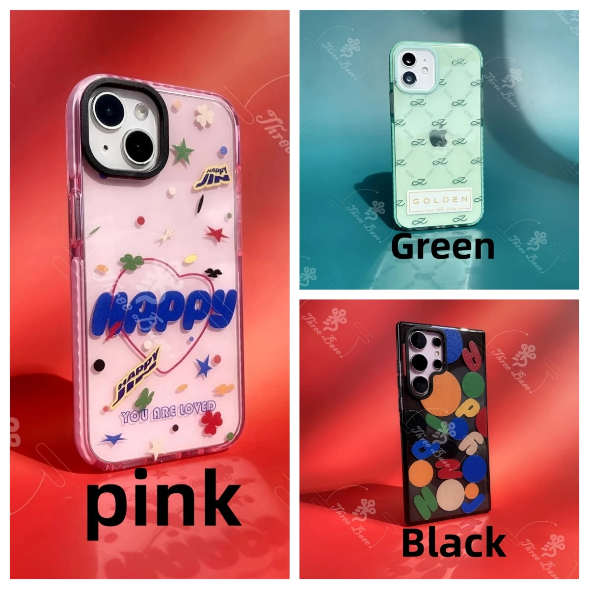 

Soft Shell Series purple group V jimin jin suga jhope rm jk Phone case For iphone 17 Air 16 PROMAX 16 PLUS 15 PRO MAX 14 13 12