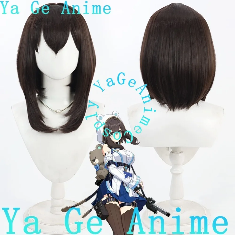 Ya Ge Anime Store Kara No Kyoukai Yvette Cosplay peluca Halloween Anime juego Reality Show personaje peluca