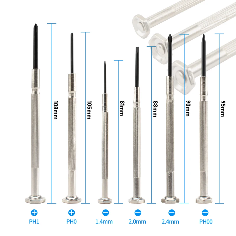 Precision Screwdriver Set Corrosion Resistance Anti Rust DurabIlity Equipment Repair Tool Set For Watches Glasses