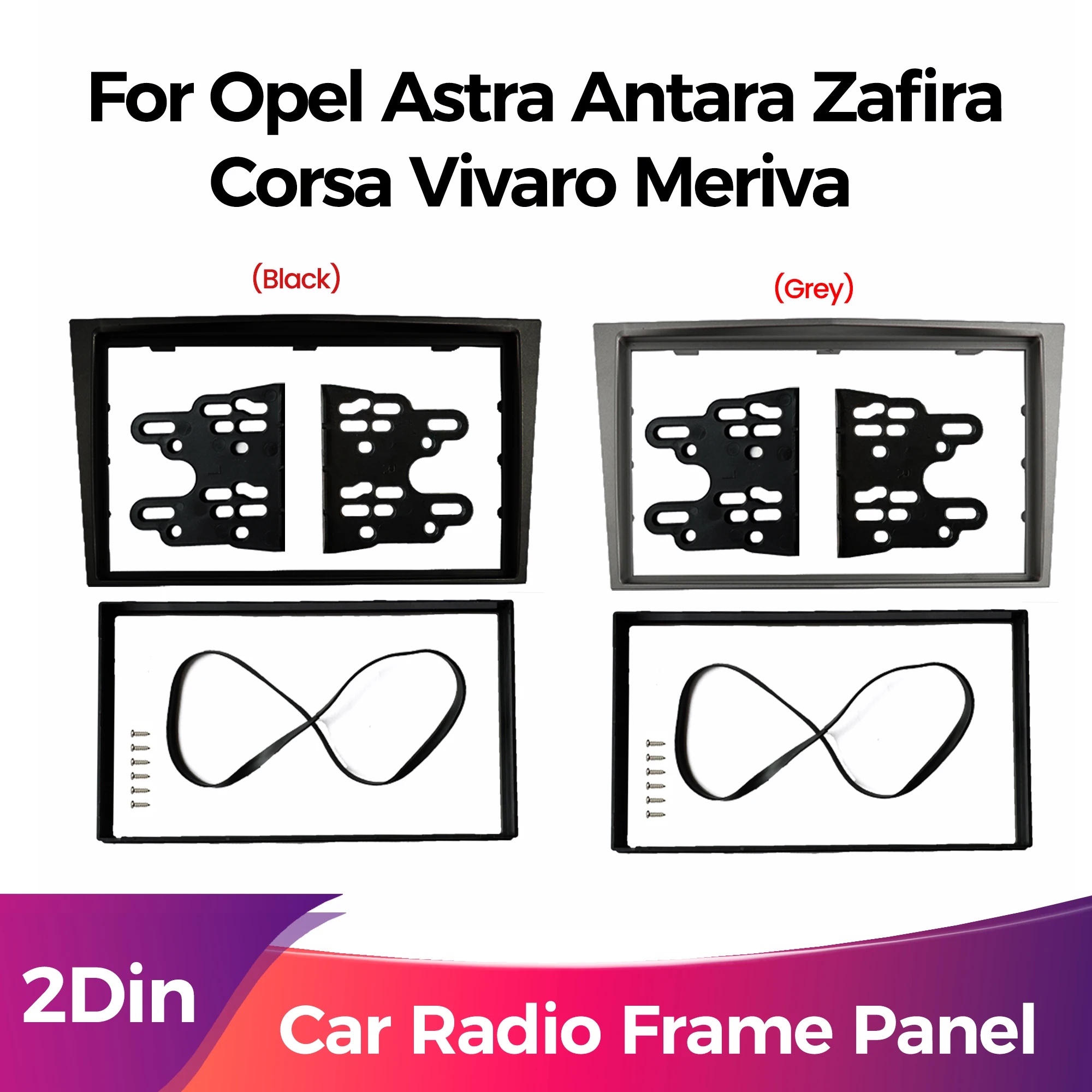 2 Din Car Frame For… - image