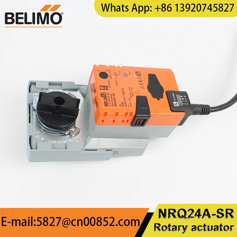 BELIMO 10NM AC24V DC24V NRQ24A-SR Rotary actuator for ball valves with integrated auxiliary switch