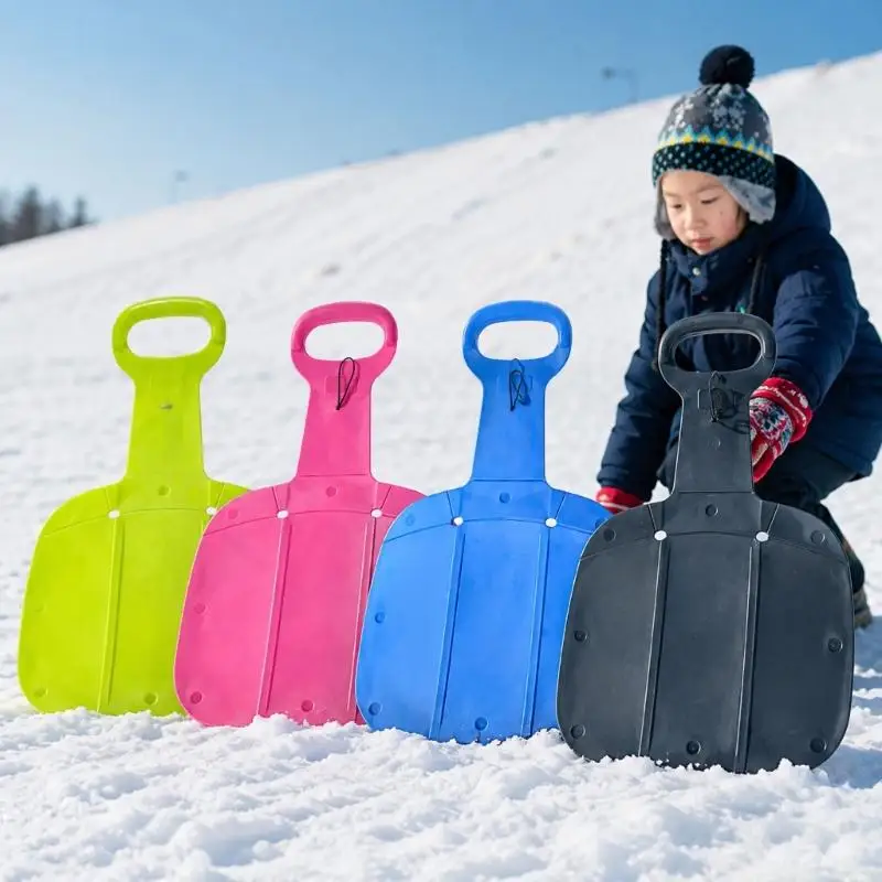 M5TC Compacts Folding Snow and Sand Slider Sleds Board for Casual Outdoor Recreations