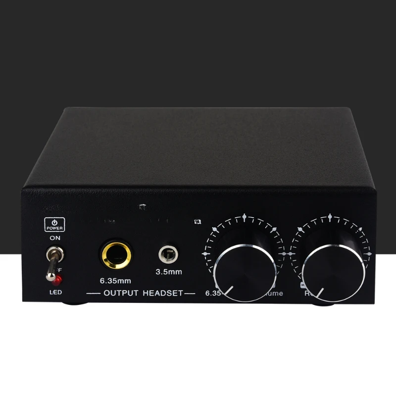 

Headphone speaker amplifier front stereo audio