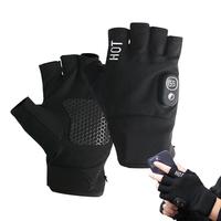 Heated Fingerless Gloves Heated Motorcycle Fingerless Gloves 3 Temperature Settings Heated Mittens Cold Weather Accessories Hand