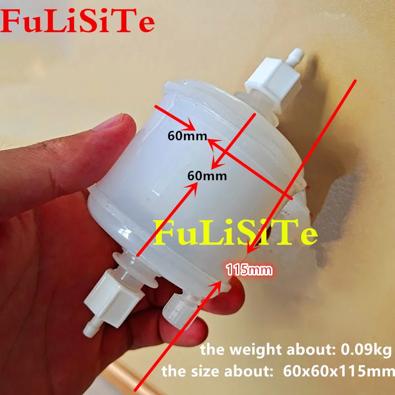 Filtro de tinta cápsula de alta qualidade 5u/10u para impressora jato de tinta solvente Liyu Gongzheng Allwin filtro reto