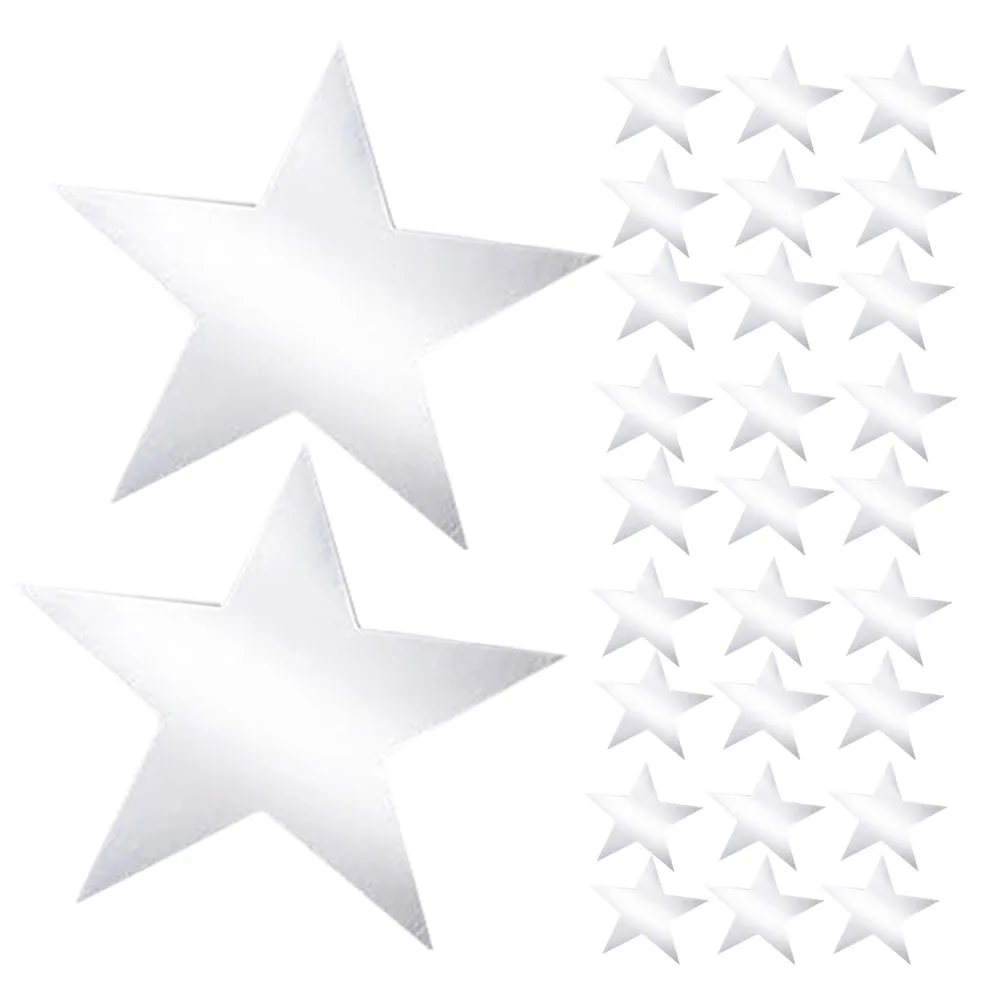 

60pcs Cutouts Pentagram Decoration for Party Crafts Wedding Birthday Festivals Holiday Walls Door Windows Display
