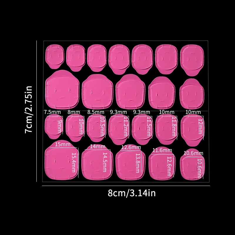 5 uds cinta adhesiva para decoración de uñas postizas pegamento de gelatina de Color DIY Gel para manicura pestañas impermeables pegamento para uñas herramientas para uñas