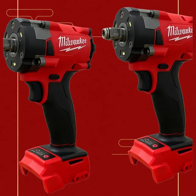 

Milwaukee Brushless Impact Driver 800NM Torque High Torque Cordless Impact Wrench 4 Gears High Efficiency Electric Screwdriver