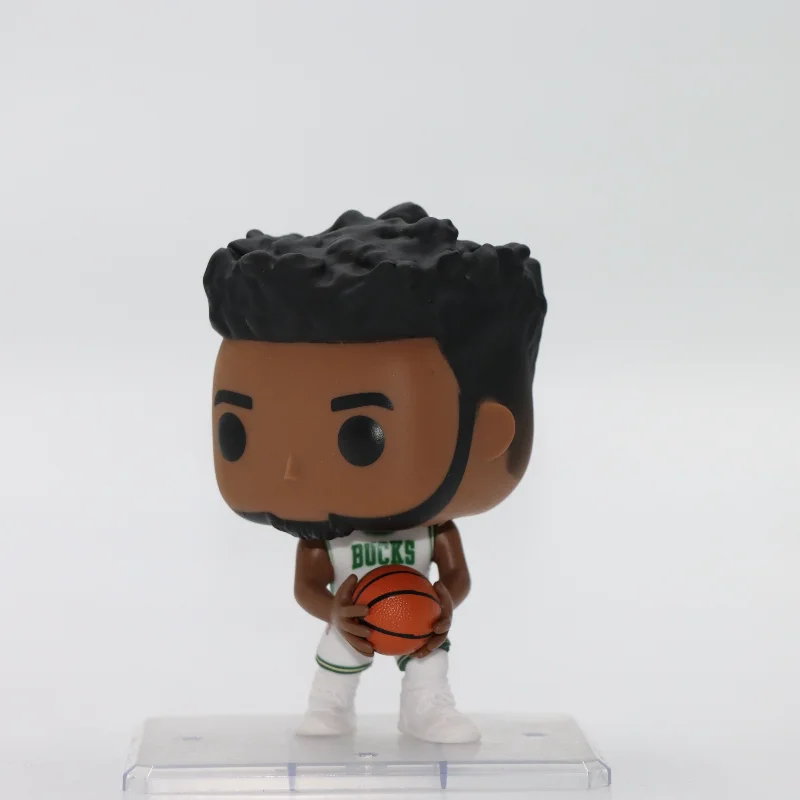 Original Funko Pop NBA Basketball Milwaukee Bucks Giannis Antetokounmpo Action Figure Figurine Model Toy Gift Collect Doll Decor - view 6