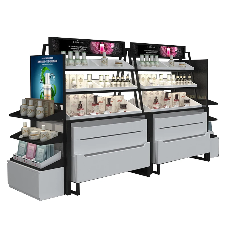 

custom.Factory Hot Sales Custom Standing Commercial Display Cabinet with Led