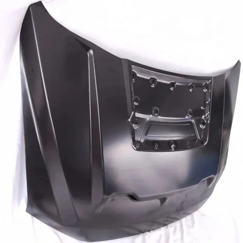 Solid Metal Front Engine Bonnet, Aftermarket Off Road Exterior Modification Body Panel Fit Four Wheel Drive Pickup Vehicle