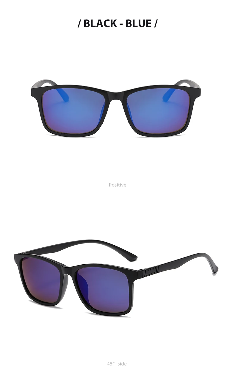 2024 neue Herren Business Polarisierte Sonnenbrille Quadratischen Rahmen Mode Sonnenbrillen Outdoor Angeln Fahren – Detail 15