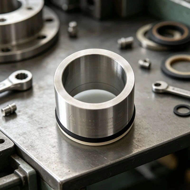 High Precision Wear-Resistant Teflon Ring Edge Banding Machine Replacement Part 4-012-01-0819 4012010819 25X31.9X22