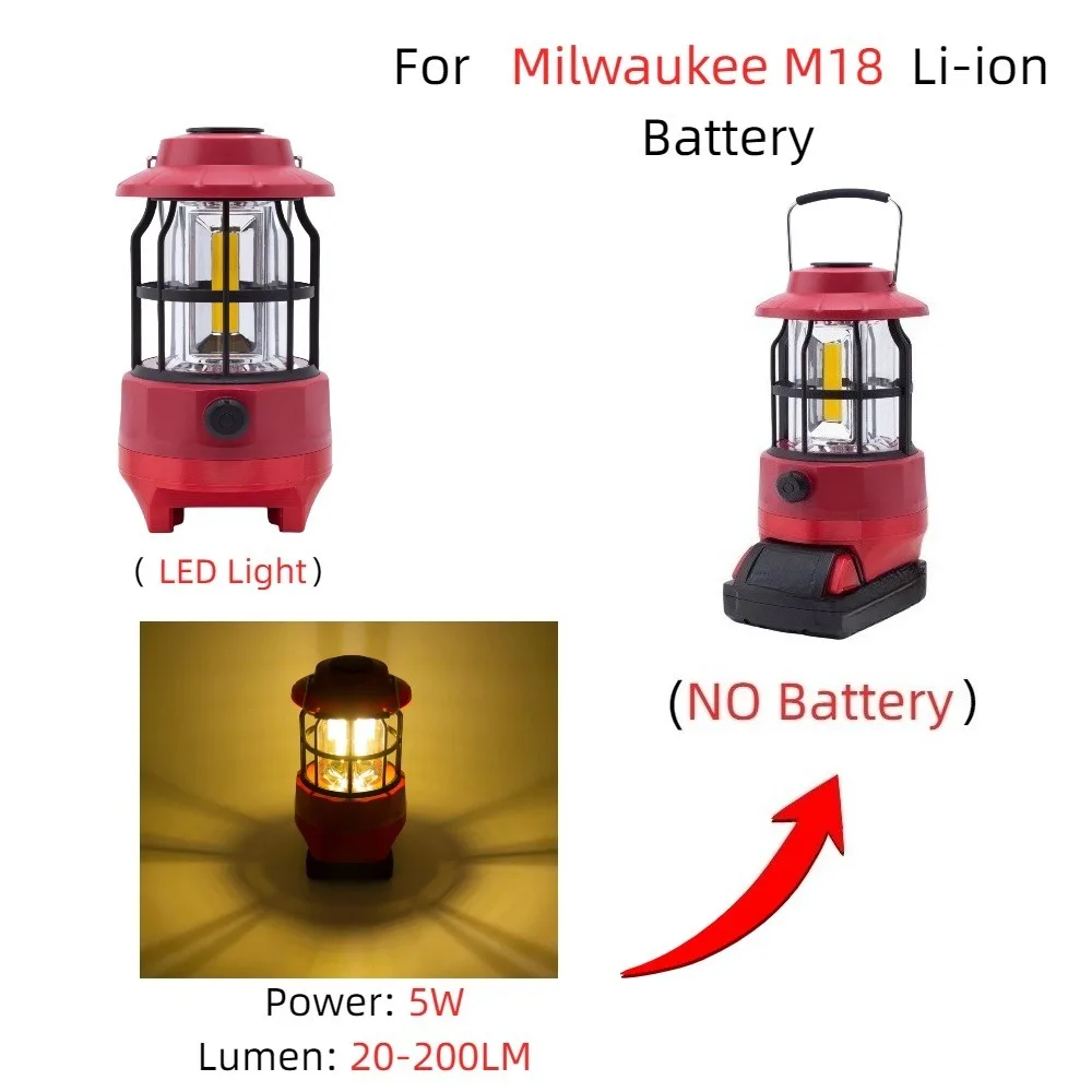 Светодиодный рабочий фонарь для Milwaukee M18