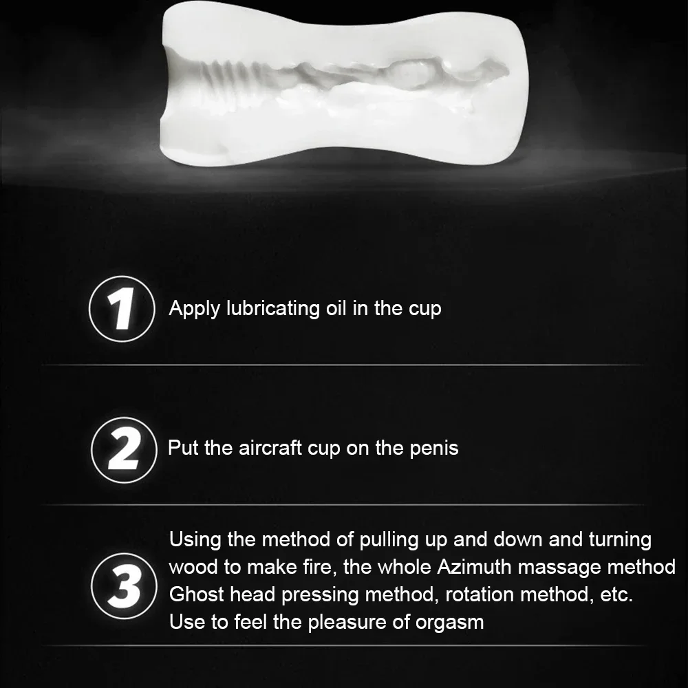 Men'S Portable Masturbation Cup Realistic Artificial Vagina Glans Sucking Massager Penis Long-Lasting Exerciser Adult Sex Toy 18