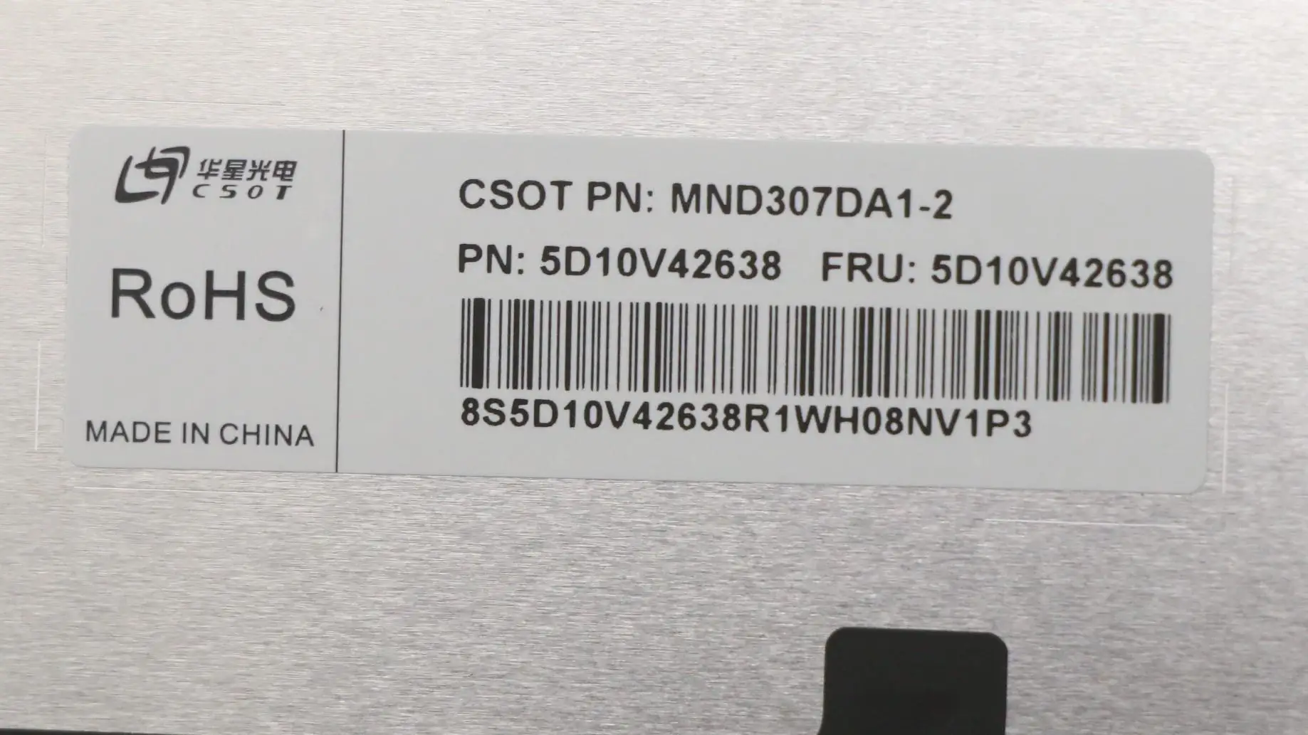 

New and Original for Lenovo ThinkBook 13s G2 ITL Laptop LCD screen QHD IPS Non-touch 5D10V42638