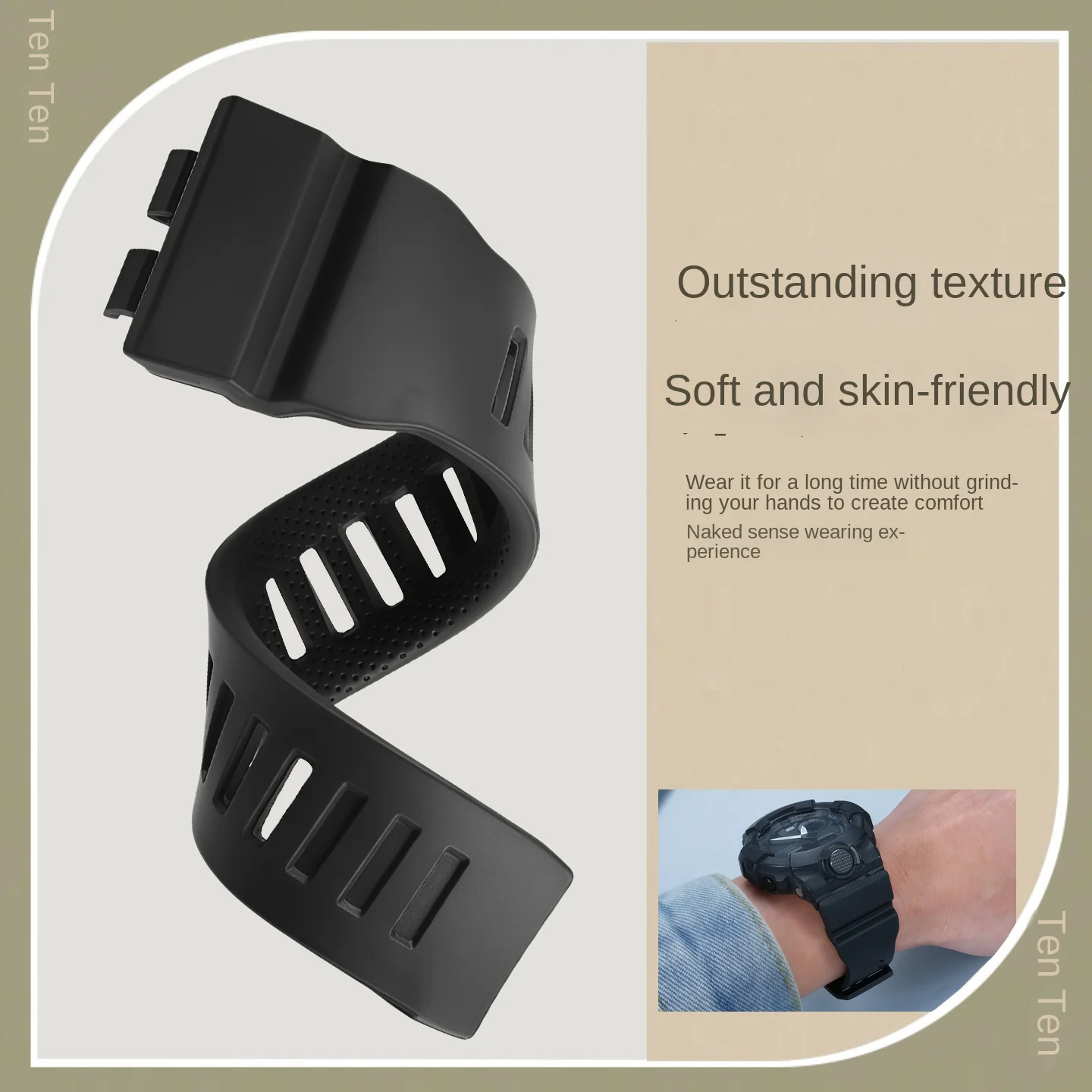 الملونة حزام (استيك) ساعة GBA-800 GBD-800-7/-2 GMA-B800 الرياضة مقاوم للماء حزام ساعة اليد الرجال استبدال الملحقات ل كاسيو 3464/5554