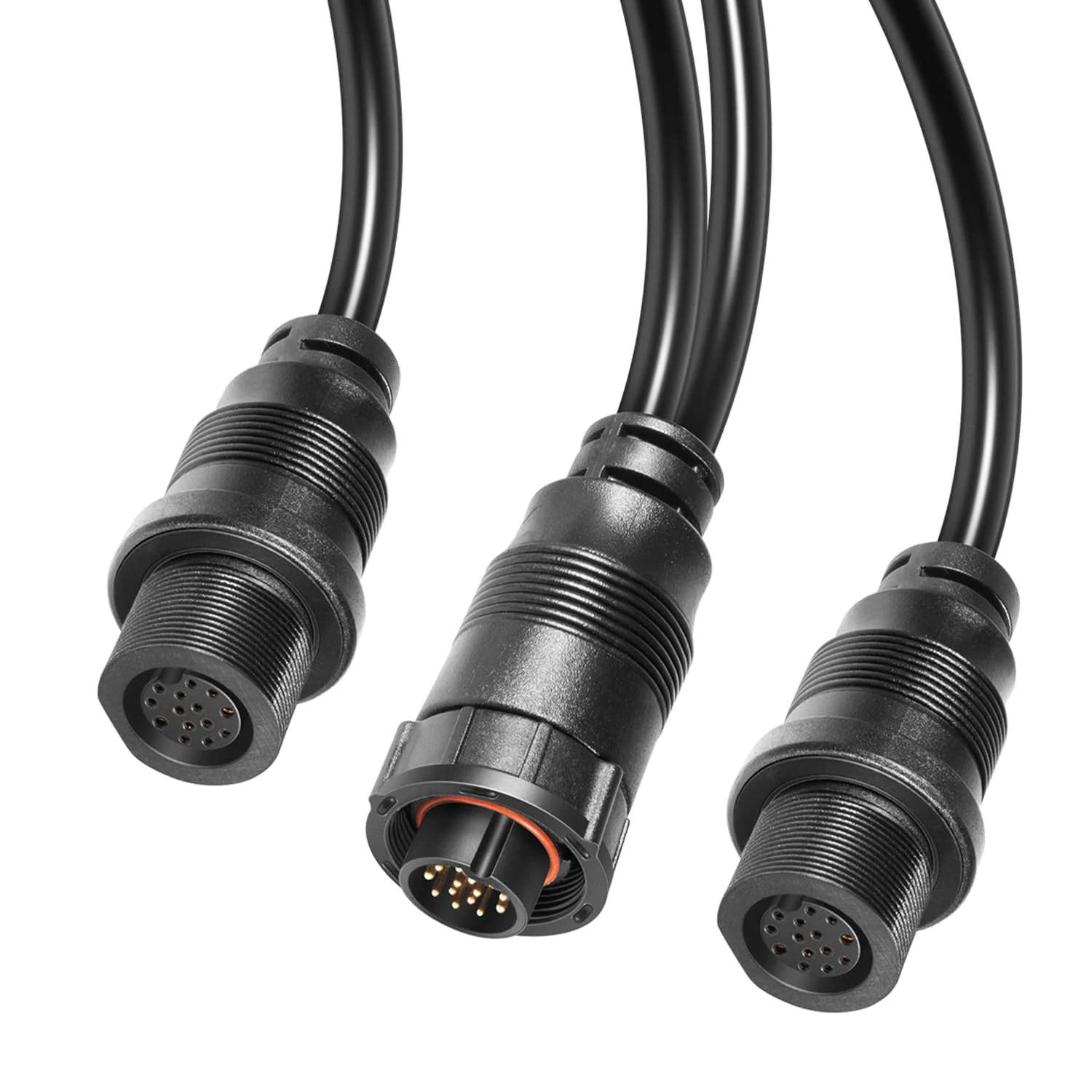 ANX 720108-1 14 M360 2DDI Y-Wandleradapterkabel für Humminbird für MEGA 360 und 2D/MDI Wandler, 14-Pin Y-Kabel – Detail 5