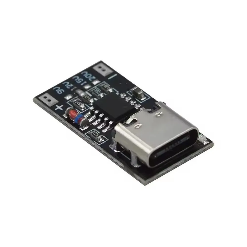USB-C Power Delivery Trigger Module with Selectable Voltages 9V 12V 15V 20V for PD 3.0 QC 4.0 Fast Charging Projects