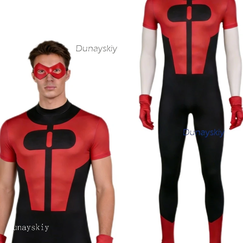 

Cos C COS Store Kid Omni-Man II Cosplay Costumes Oliver Grayson Invincible Uniform Super hero Jumpsuit Halloween Mens Roleplay C