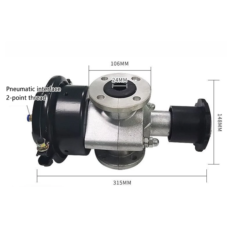 Pneumatic Abrasive Control Valve, Sand Regulating Valve for Mobile Sandblasting Machine