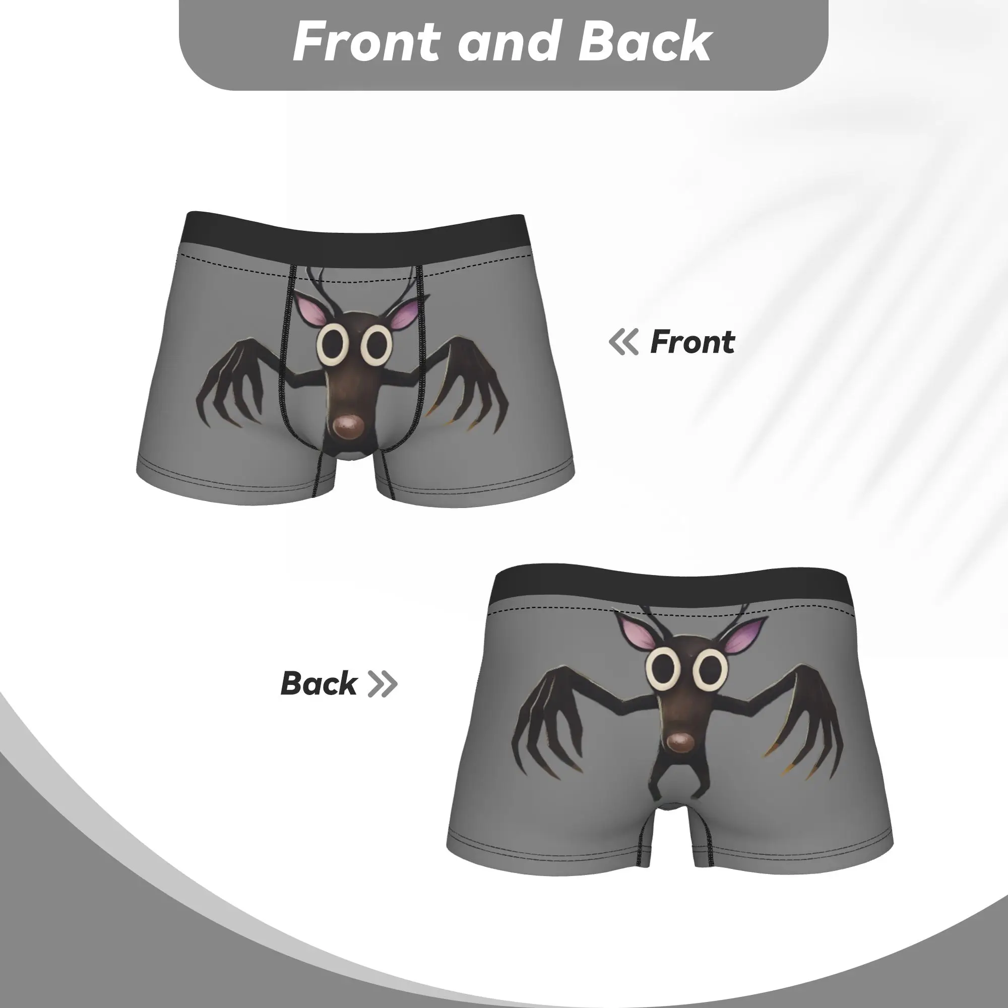 99 ليالًا في الغابة ملابس داخلية للهالوين تصميم سراويل بوكسر رائجة البيع سراويل داخلية للرجال سراويل مرنة فكرة هدية #4