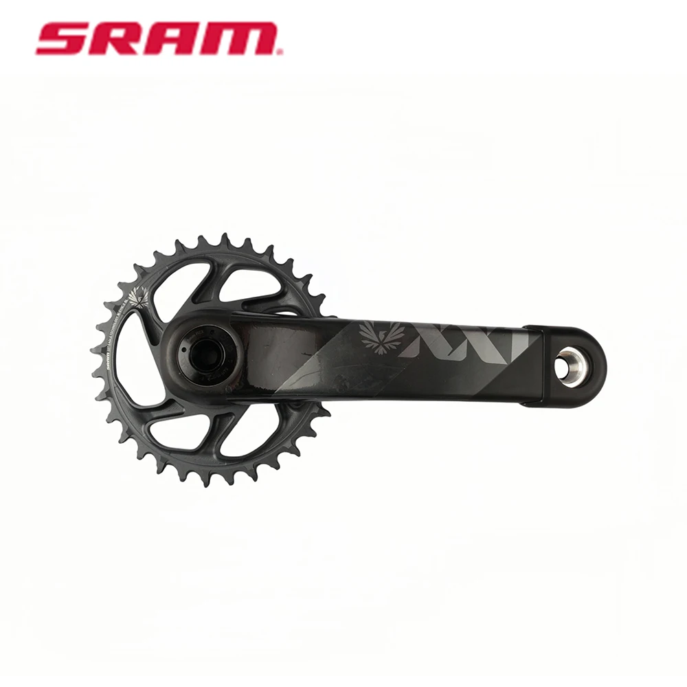 SRAM XX1 Eagle Flight Attendant CARBON TUNED Crankset SRAM AXS And Equipped With A Small Pedaling Sensor 175mm 32T Chainring