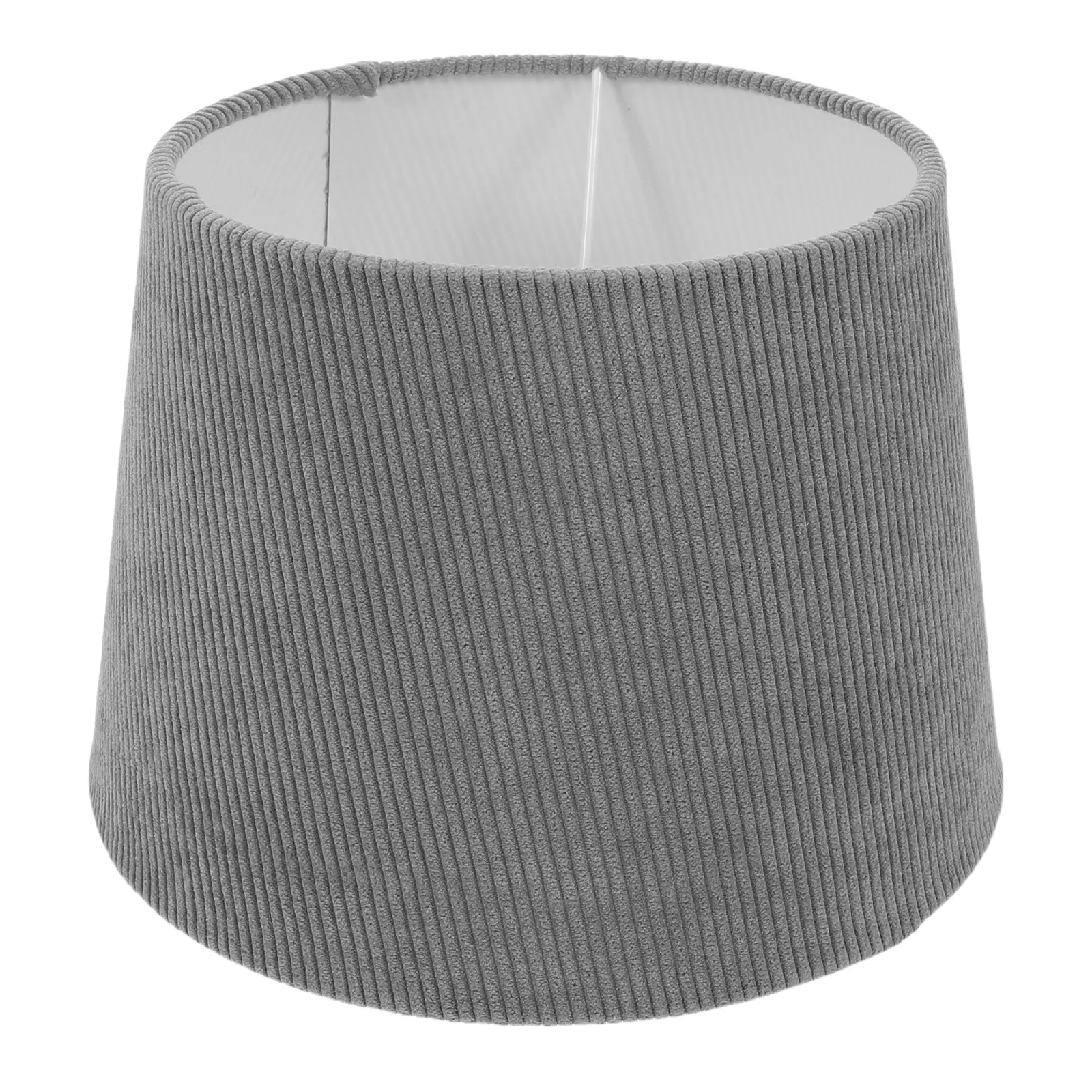 

Barrel Fabric Lampshade 18.5cm Reusable Cover for Standing Floor Lamp Table Desk Light Modern Home Office Bedroom