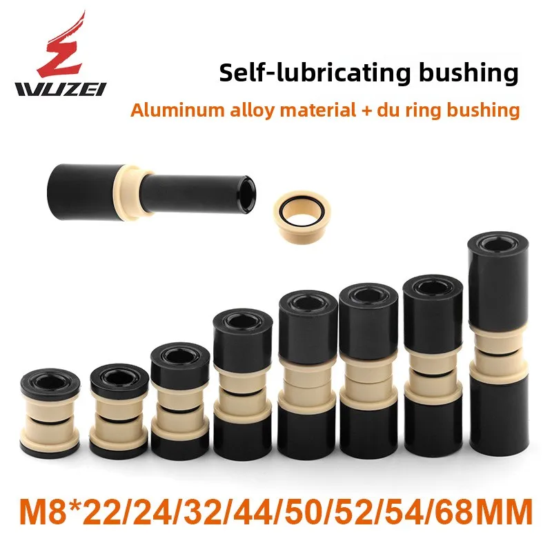 

Bicycle shock absorber FOX bushing 22-68mm * 8 soft tail frame DH turning point DU shock absorber bushing ROCKSHO