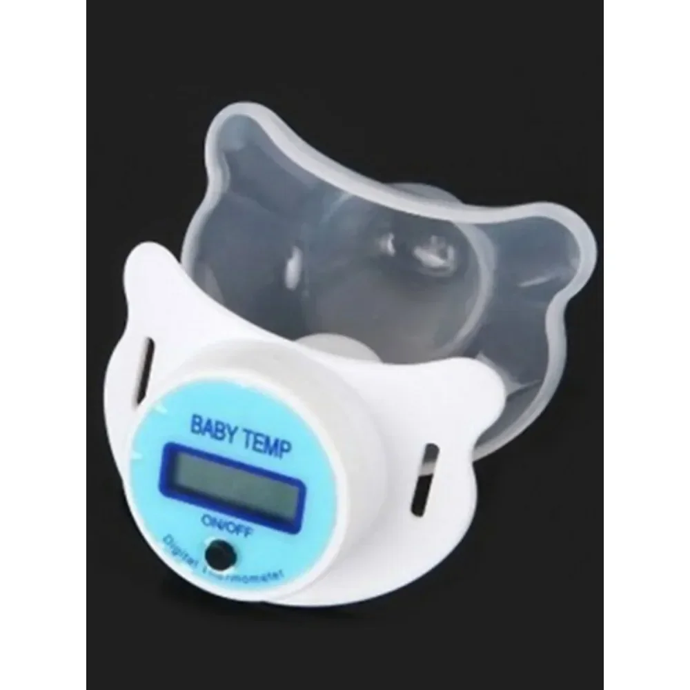 Neonati bambino pratico ciuccio digitale temperatura LCD capezzolo termometro orale allarme bocca gadget elettronici temperatura