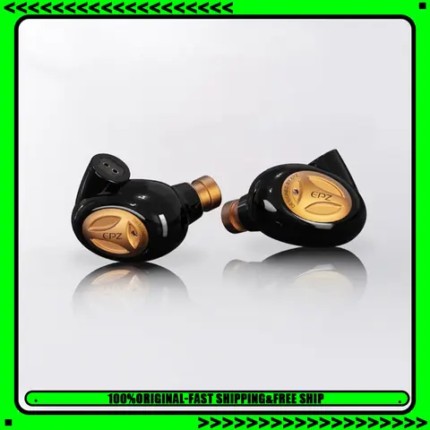 EPZ Q5 Pro 이어폰 유선 HIFI 2세대 세라믹 카본 나노 다이나믹 IEM 인이어 모니터 2핀 탈착식 케이블 이어버드